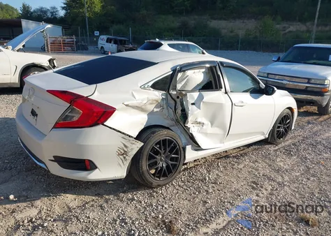 2019 Honda Civic Lx из США, поврежденный, VIN 2HGFC2F62KH560854